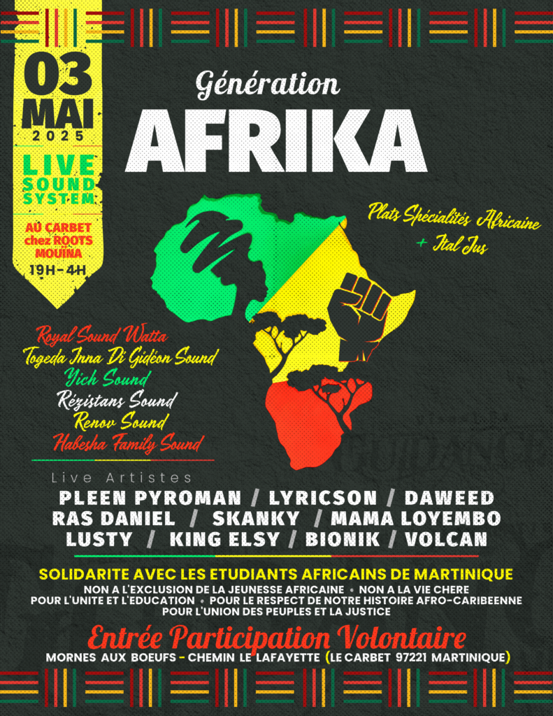 Génération AFRIKA Visuel réalisé par Guidance Production